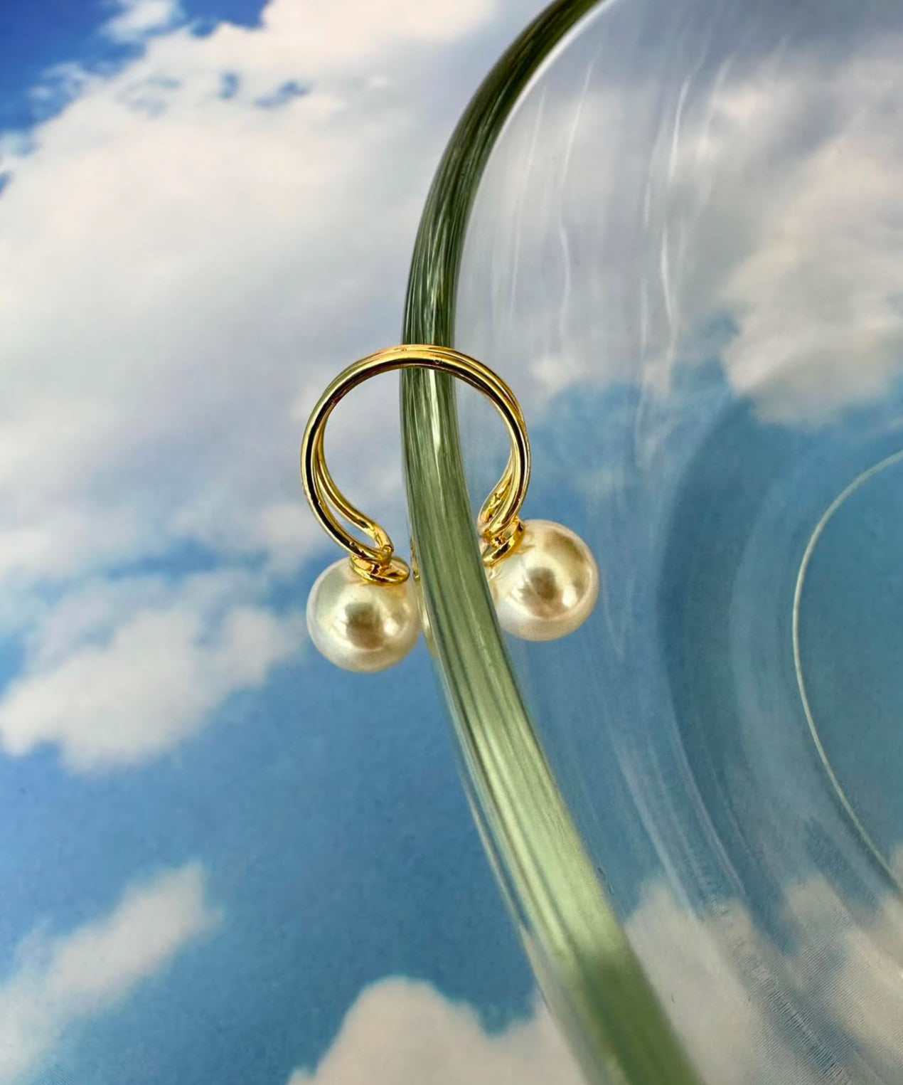 Ear cuff perla