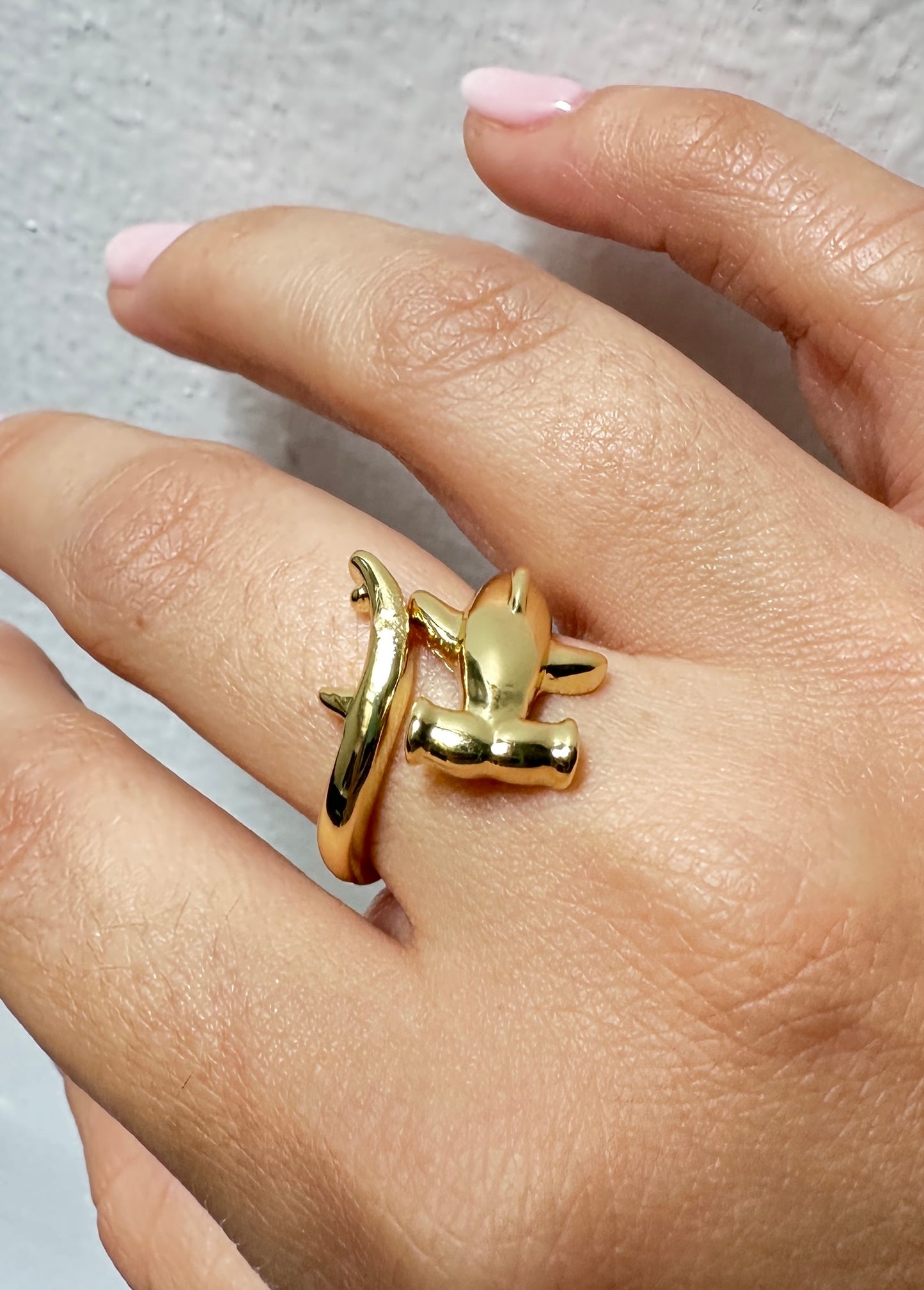 Anillo tiburón martillo