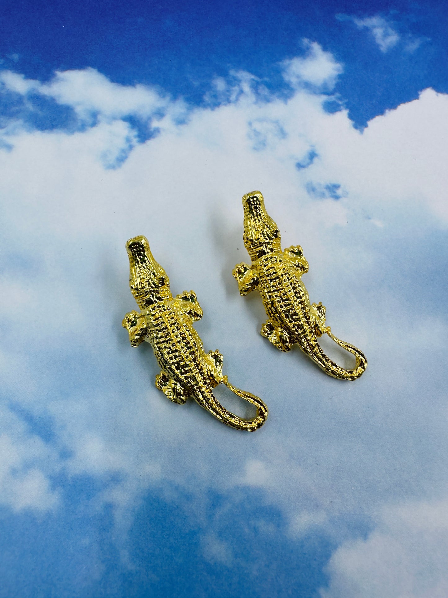 Aretes caimán