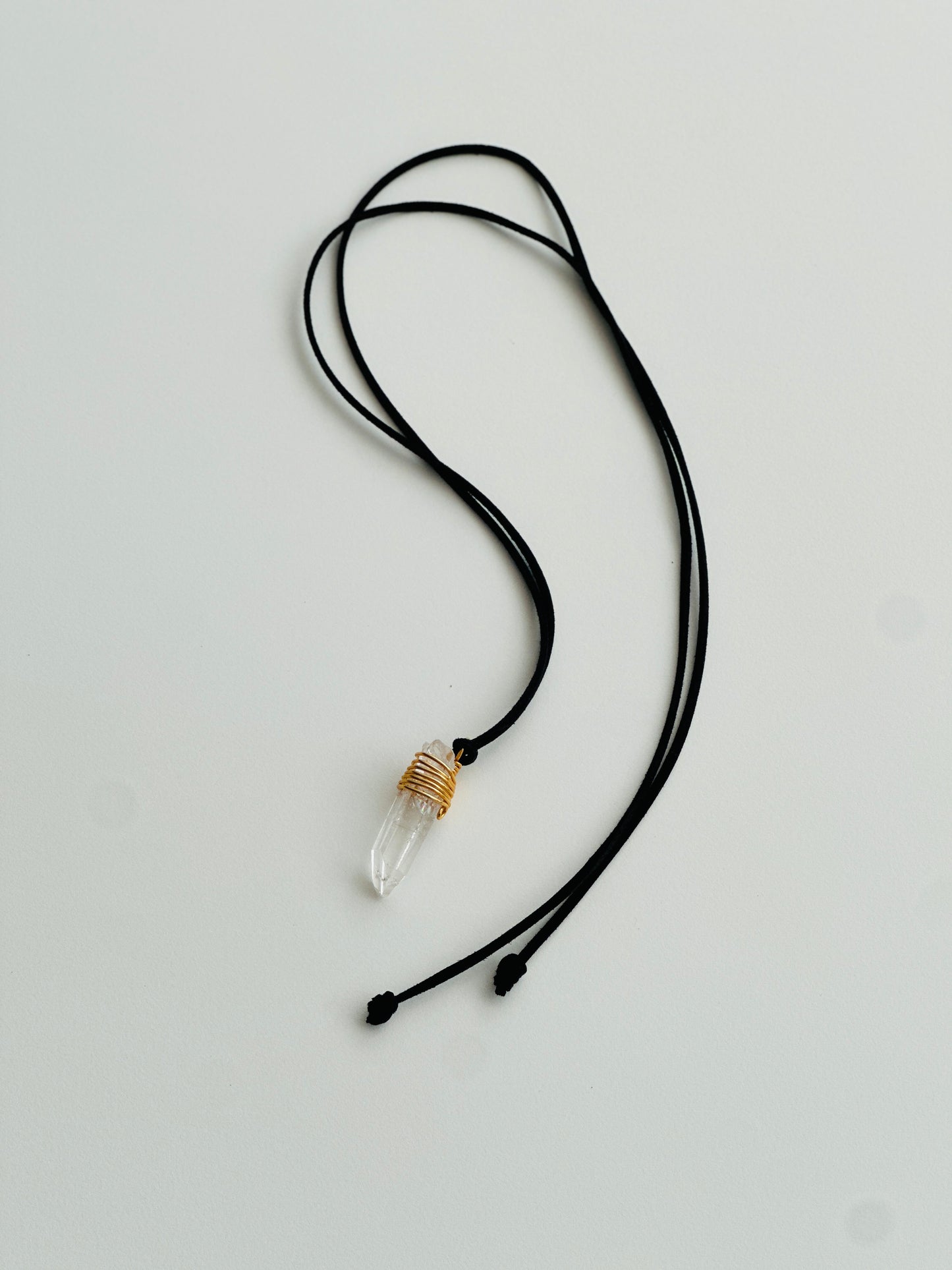 Collar cuarzo cristal