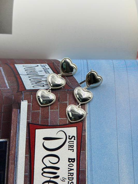 Aretes corazón