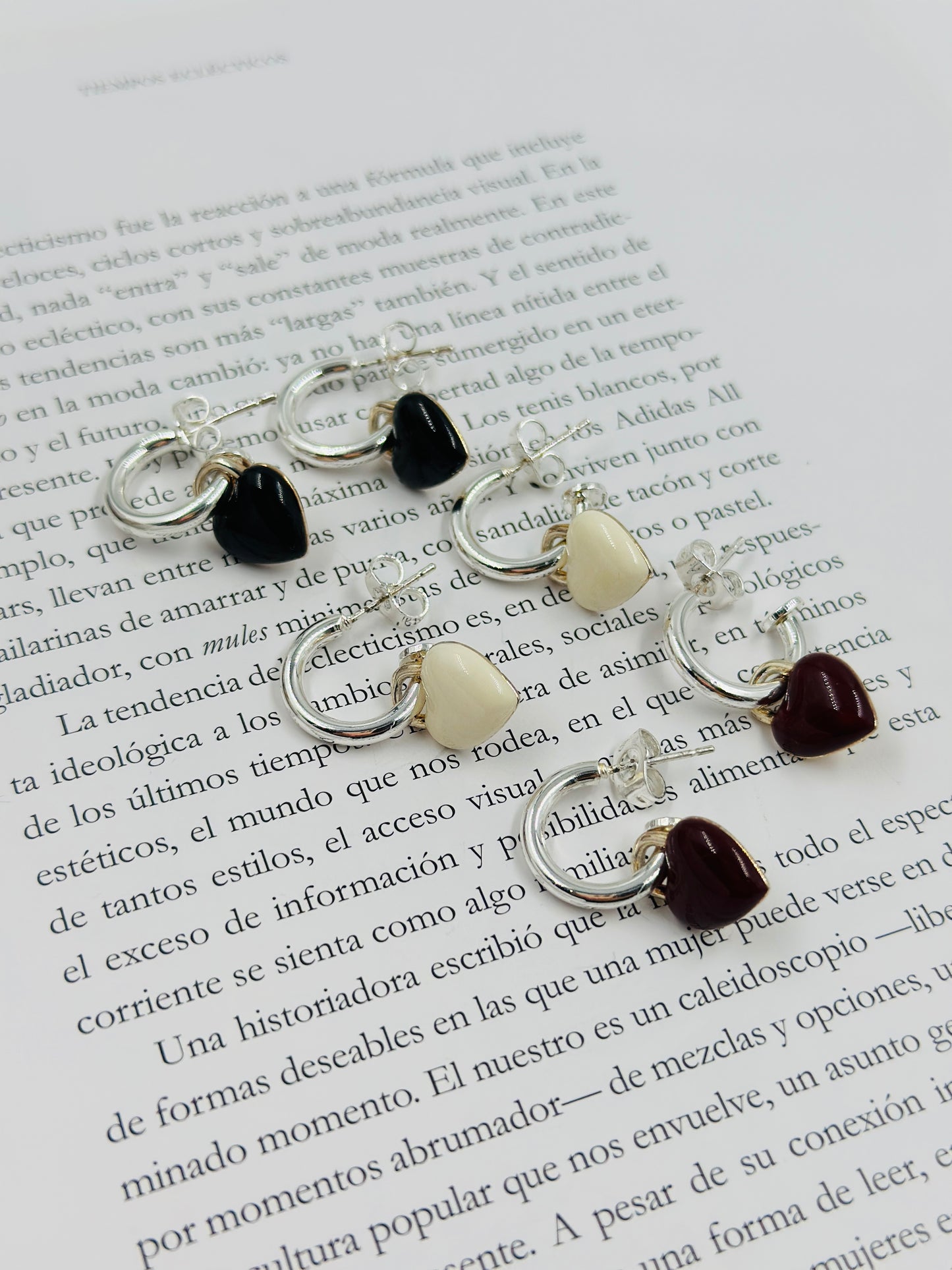 Candongas heart black